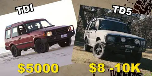 Discovery TDI vs TD5