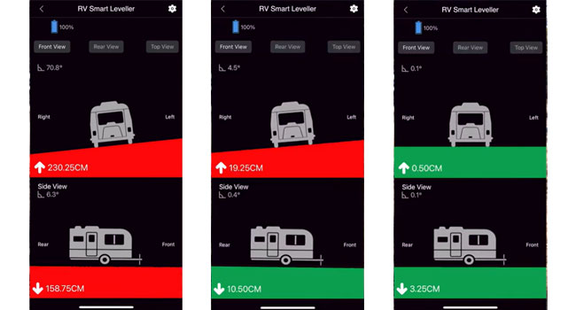 Oricom RV Smart Leveller App