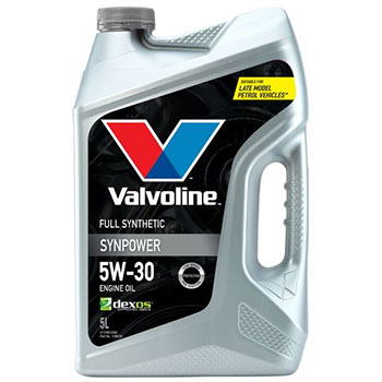 Valvoline 5w30 engine oil container